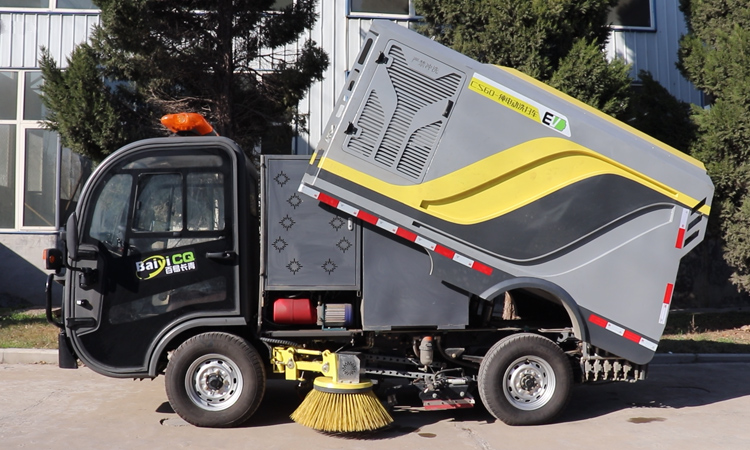 洗掃車細節圖 濟南百易長青