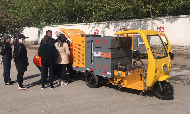 多功能高壓清洗車 電動高壓沖洗車