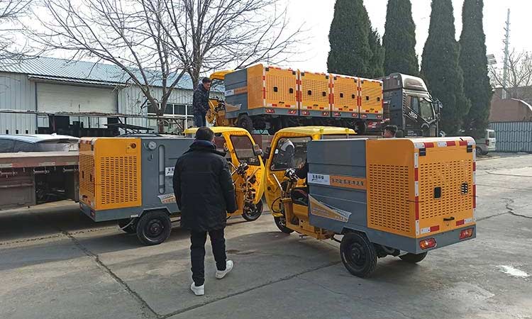可上牌多功能高壓沖洗車裝車現場 可上牌多功能高壓沖洗車裝車現場