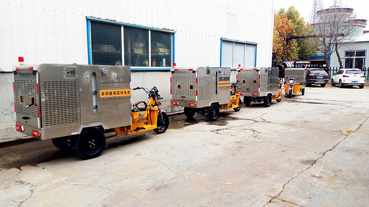 不銹鋼車體高壓沖洗車 電動(dòng)高壓沖洗車