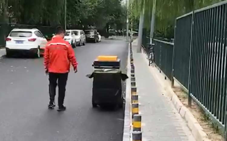 手推式樹(shù)葉收集器-自走模式 樹(shù)葉收集器