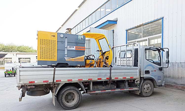 小型環衛高壓清洗車準備發貨 人行道環衛高壓清洗車