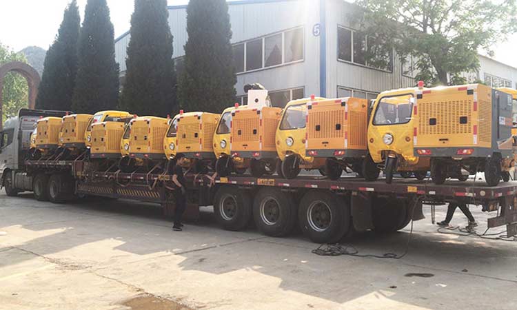 可上牌多功能高壓清洗車裝車中 高壓清洗車