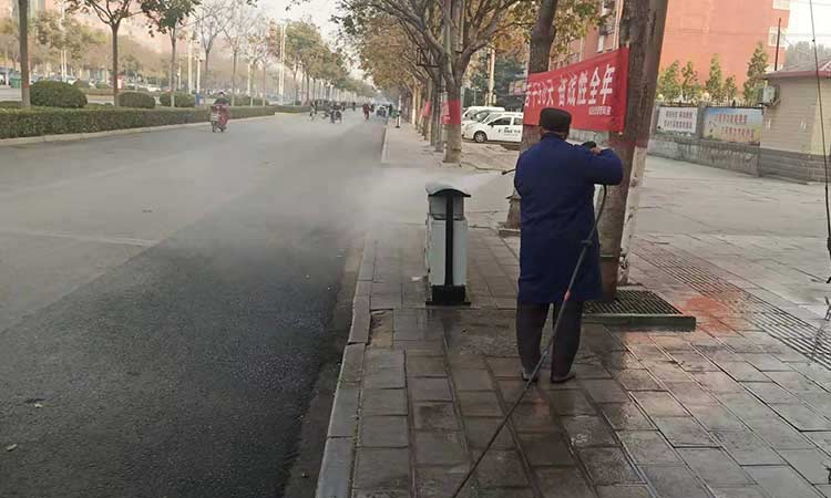 多功能高壓清洗車環衛作業 電動三輪高壓清洗車