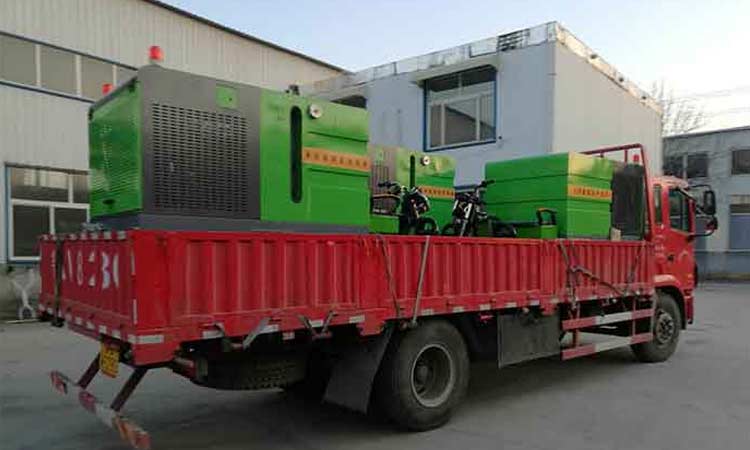 春節期間城市“大掃除”高溫高壓沖洗車來幫忙