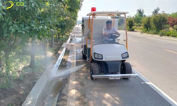 小型四輪電動(dòng)高壓清洗車(chē) 多功能高壓清洗車(chē)