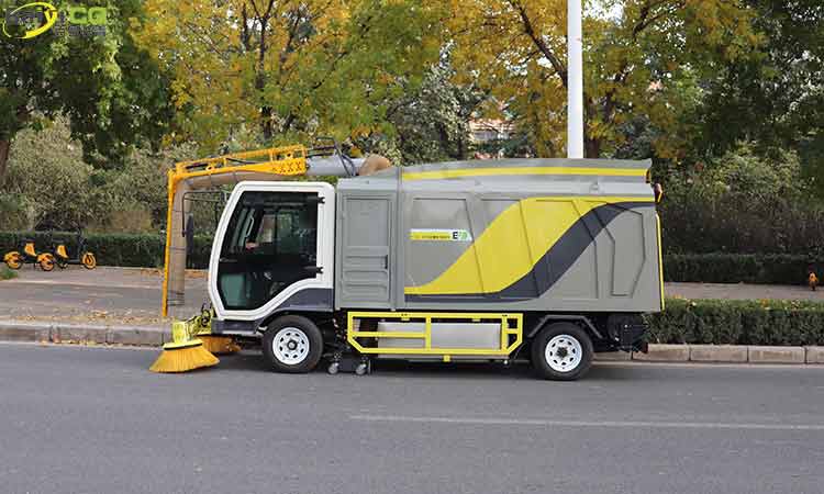 人行道樹葉收集車 樹葉收集車