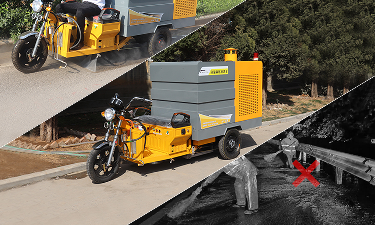 三輪道路高壓清洗車 高溫高壓清洗車