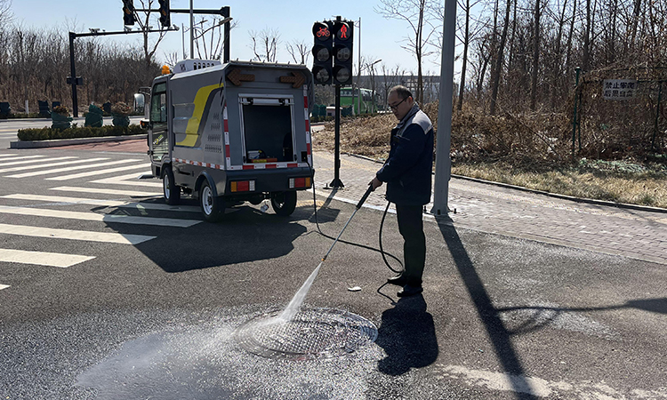 環衛四輪小型高壓清洗車 小高壓清洗車