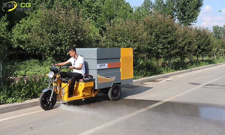 小型電動高壓清洗車 高壓沖洗車