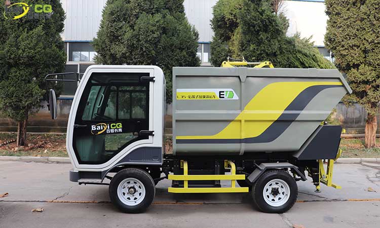 掛桶式垃圾清運車小區,景區,鄉鎮垃圾桶清潔清理方便快捷
