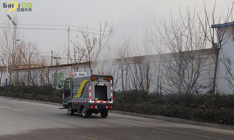 小型環衛電動高壓清洗車 小型人行道高壓清洗車