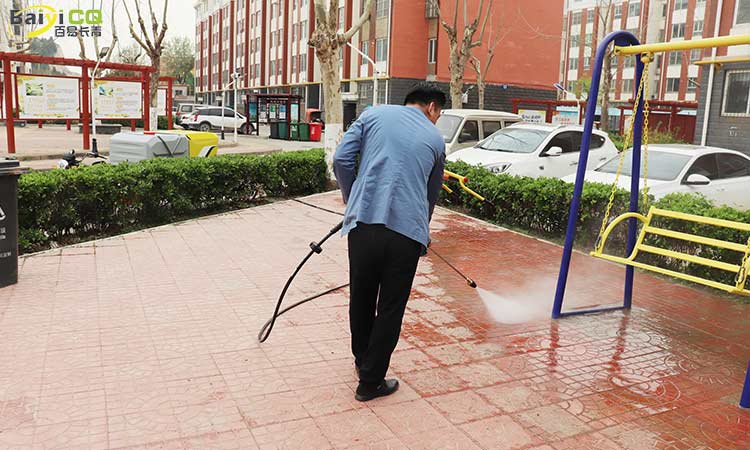 經濟型高壓清洗車 電動三輪高壓清洗車