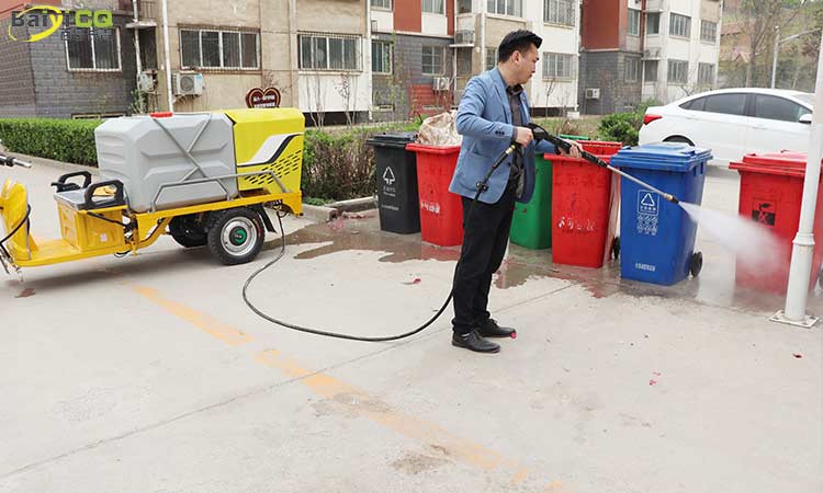 小型道路高壓清洗車 多功能高壓清洗車