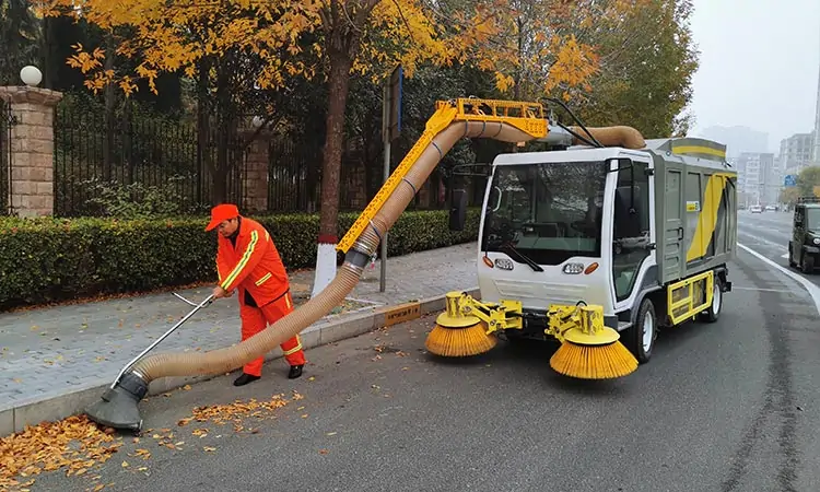 樹葉收集車 電動樹葉收集車