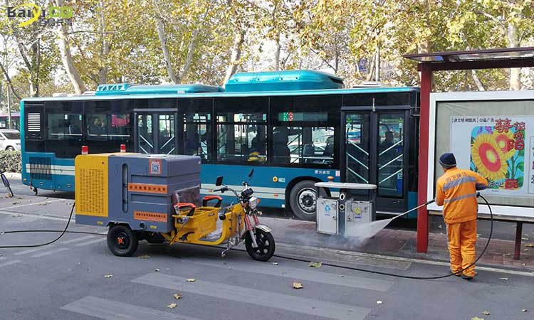 多功能高壓清洗車 三輪小型高壓清洗車