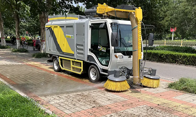 樹葉收集車 3_樹葉收集車