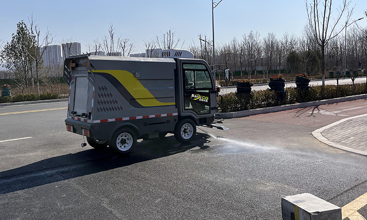 純電動四輪高壓清洗車 純電動四輪高壓清洗車