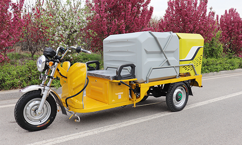 小型電動三輪高壓清洗車小區使用更經濟，清潔高效省人工