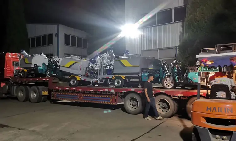 小型電動灑水車