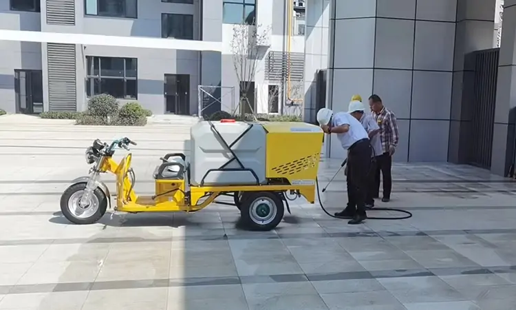 小型三輪高壓清洗車
