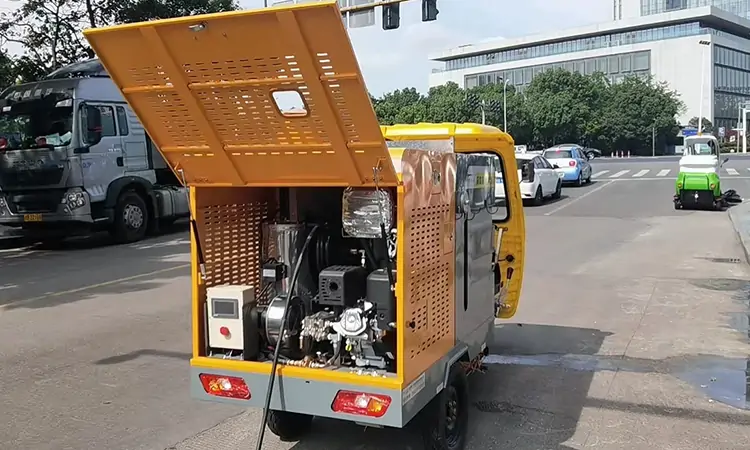 油污高翁高壓沖洗車