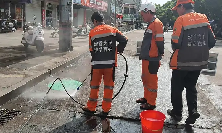油污高翁高壓沖洗車