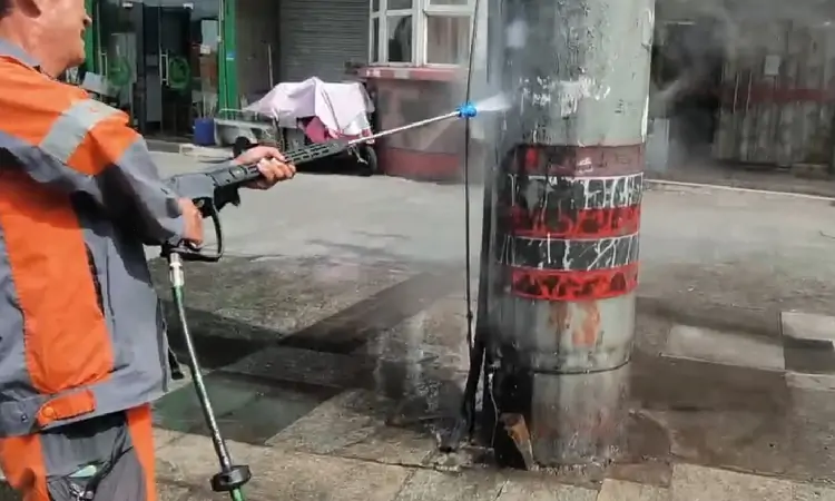 油污高翁高壓沖洗車