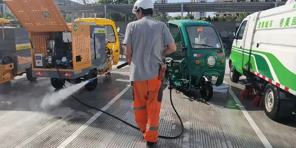 小型高溫高壓清洗車