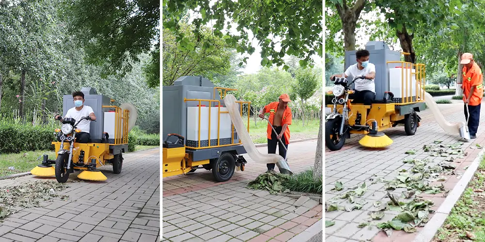 小型三輪樹葉收集車 小型三輪樹葉收集車
