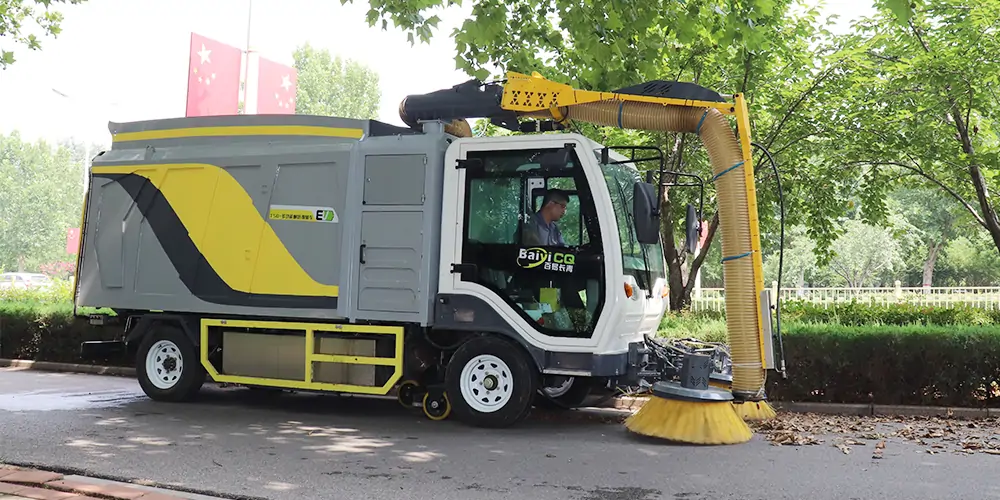 電動樹葉收集車 電動樹葉收集車