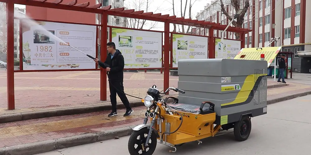 三輪高壓清洗車 三輪高壓清洗車