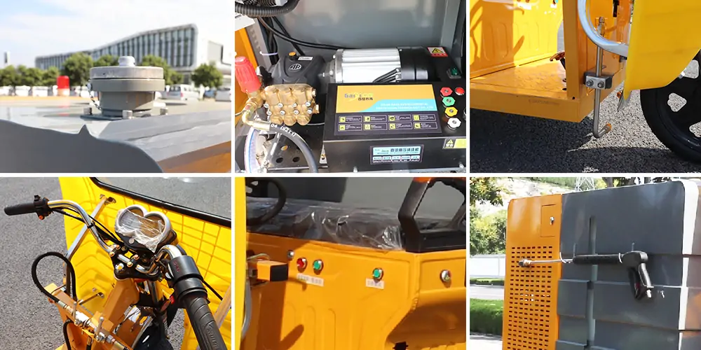 三輪高壓清洗車 三輪高壓清洗車