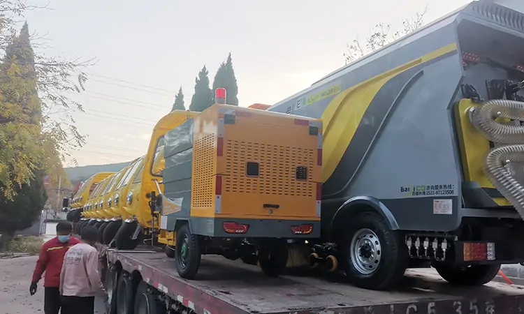 純電動(dòng)洗掃車 純電動(dòng)洗掃車