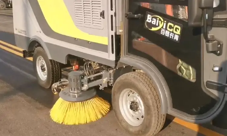 小型電動洗掃車