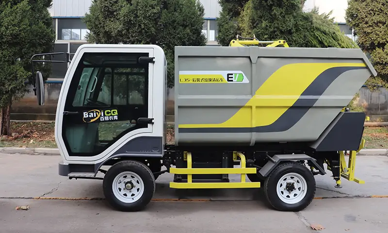 物業小區垃圾該如何處理?怎樣的垃圾清運車才適合物業小區使用?
