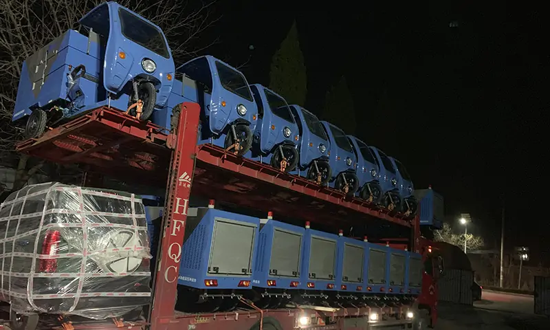 小型高壓清洗車發(fā)貨實(shí)拍！助力北京環(huán)衛(wèi)，共建美好生活環(huán)境！