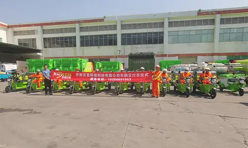 交付現(xiàn)場(chǎng)！現(xiàn)場(chǎng)培訓(xùn)環(huán)衛(wèi)工人！手把手教會(huì)！