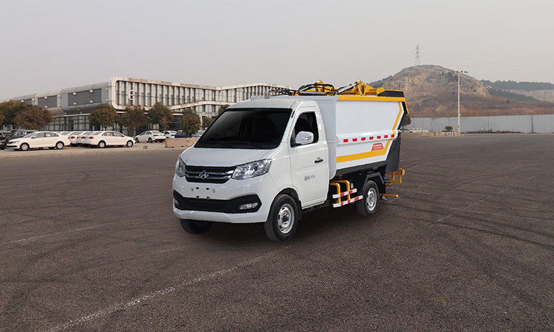 有公告,可上牌!新型新能源垃圾清運車上市! 大容量后裝垃圾箱,滿足多種場景使用需求!