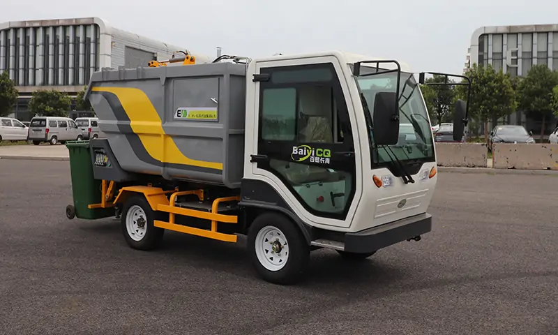 后裝式垃圾清運車:環保衛士,助力生活垃圾轉運