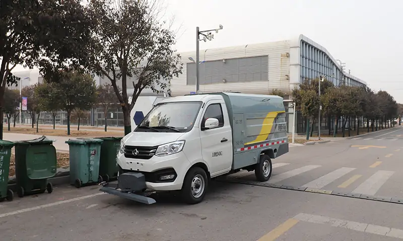 純電動高壓清洗車:高效多功能的清洗利器