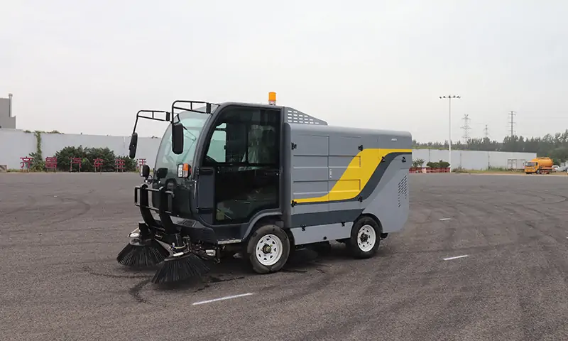 新品純電動清掃車：環保、高效、便捷的城市清潔利器