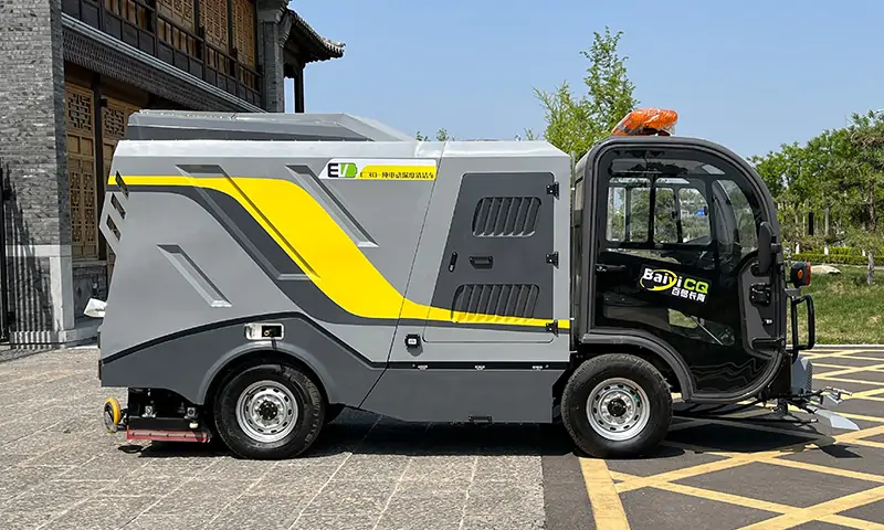 創新環衛保潔新時代:純電動深度清潔車的嶄新面貌