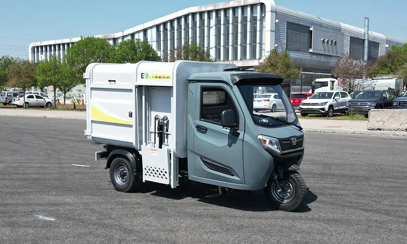 新能源可上牌垃圾清運車,景區廠區市政道路垃圾轉運專用設備