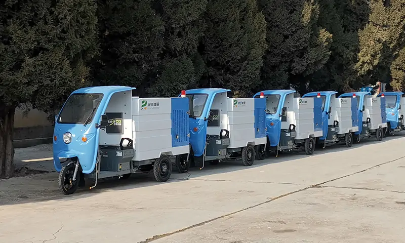 三輪多功能高壓沖洗車：為美好城市環境建設增添新動力