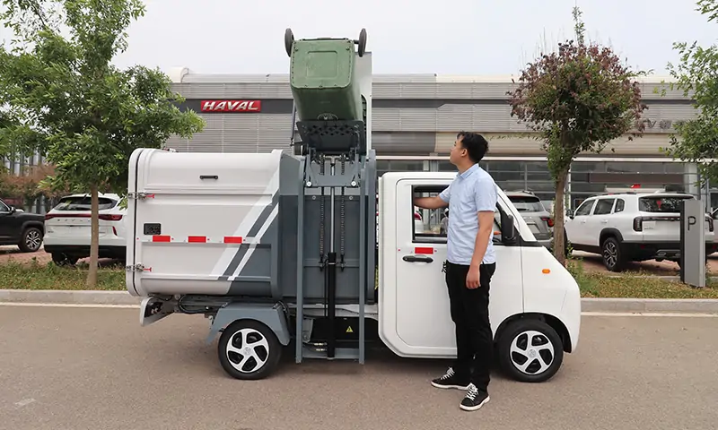 新能源垃圾清運車:環保高效的城市清潔新選擇