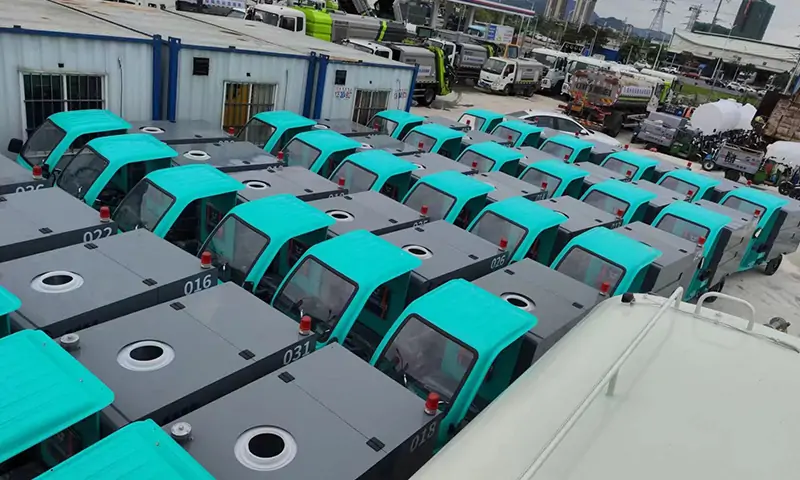 環保新力量—三輪多功能高壓清洗車