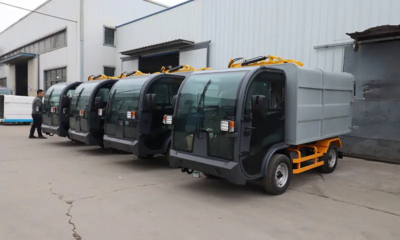 新能源四輪垃圾清運車:城市環境衛生建設的得力助手