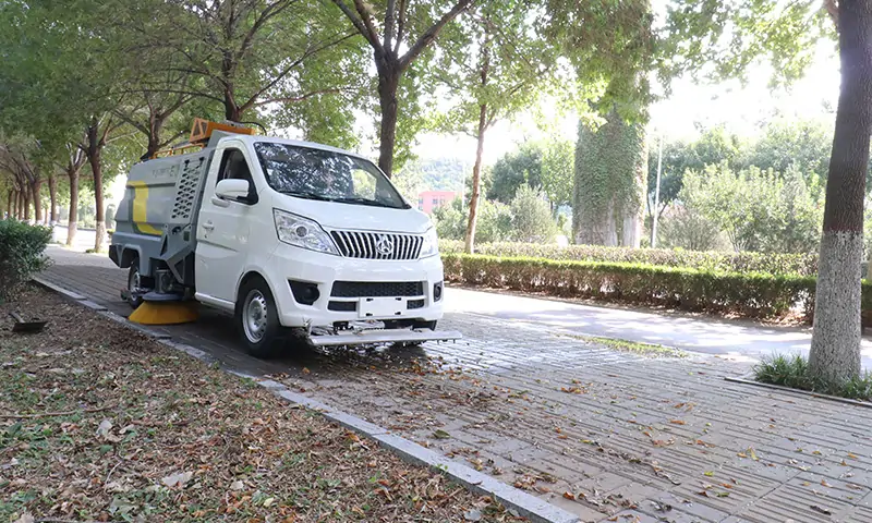 新能源純電動洗掃車助力城市環境建設