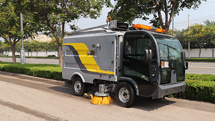 純電動(dòng)清掃車(chē)BY-S50車(chē)聯(lián)網(wǎng)系統(tǒng)
